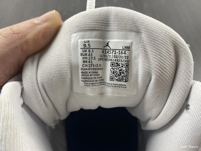 Kick Theory Air French Jordan 414571-164 Blue 13 0816